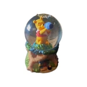 Winnie the Pooh Hunny Honey Pot Mini Water Snow Globe 3.5"‎ Walt Disney